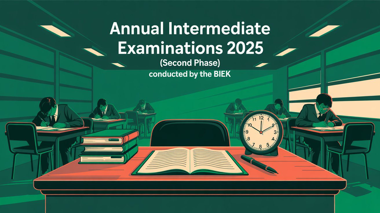 Annual Intermediate Exam 2025 (II Phase) conducted by the BIEK