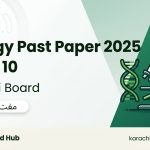 class 10 biology past paper 2025 karachi board english urdu medium