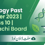 class 10 biology past paper 2023 karachi board english urdu medium