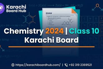 class 10 chemistry past paper 2024 karachi board english medium