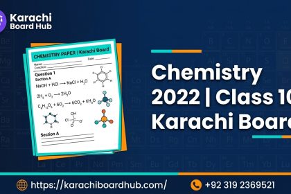 class 10 chemistry past paper 2022 karachi board english medium