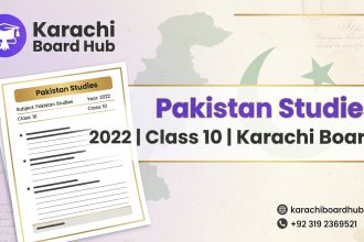 pakistan studies class 10 past paper 2022 karachi board english medium